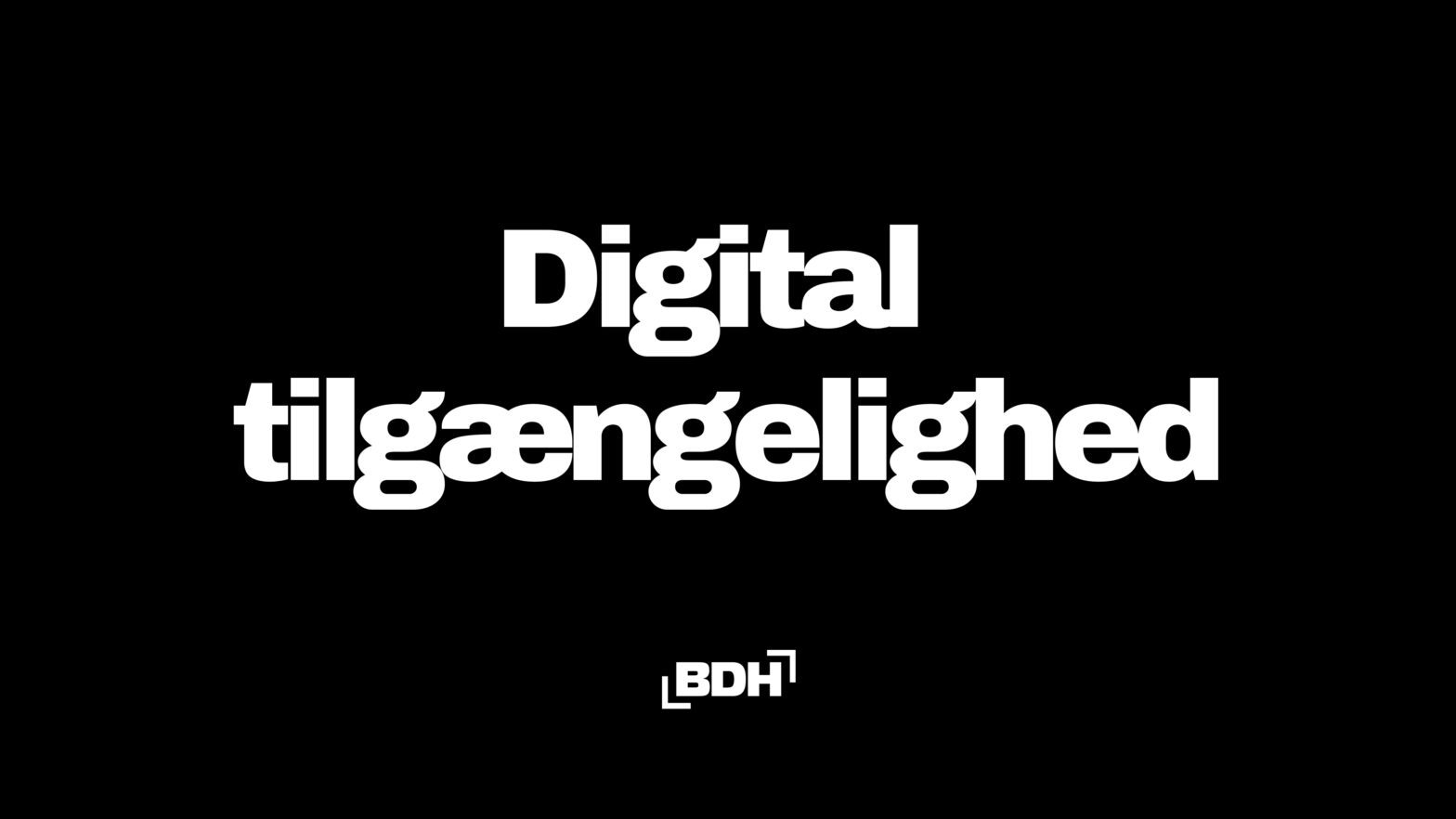 Digital Tilgængelighed - Navigation